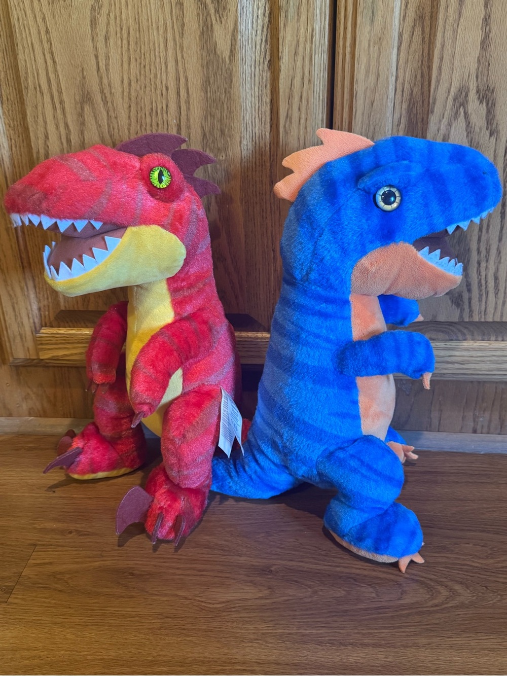 Build a Bear Dino pair